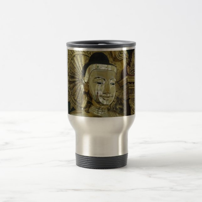 Mug De Voyage Statue de Golden Bouddha Inspirational Love (Centre)