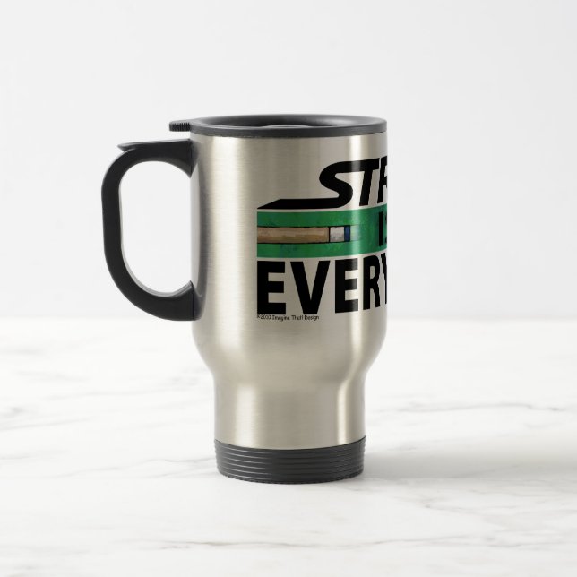 Mug De Voyage Stroke is Everything 8 Ball (Gauche)