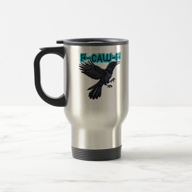 Mug De Voyage Style créatif décontracté F Caw F (Gauche)