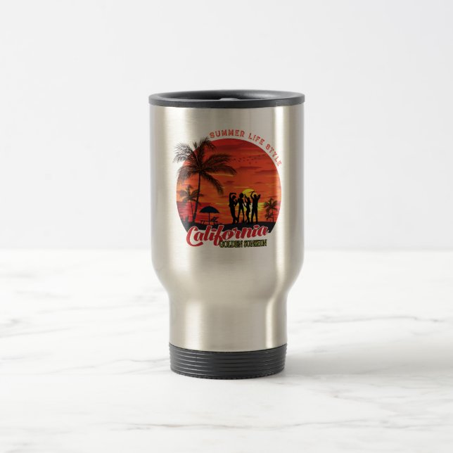 Mug De Voyage Style de vie été (Centre)