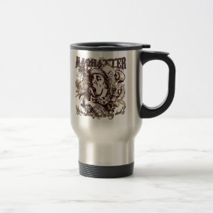 Mug De Voyage Style fou de Carnivale de chapelier