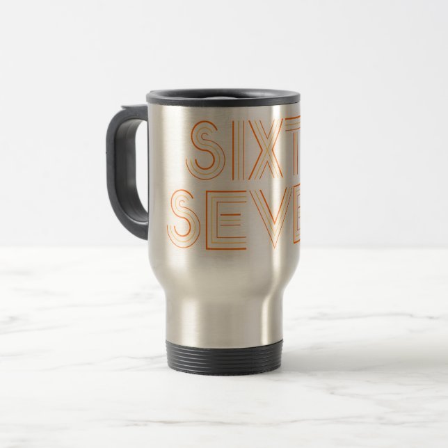 Mug De Voyage Style Rétro 67 (Devant gauche)