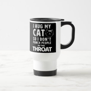 Mug De Voyage Style vintage de chat - cadeau d'amants d'animal