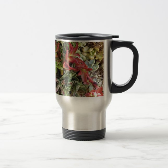 Mug De Voyage Succulents colorés (Droit)