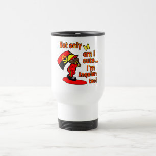 Mug De Voyage Suis non seulement je mignon, je suis angolais