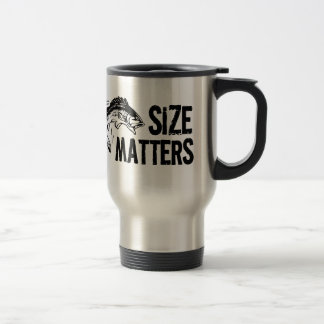 Mug De Voyage Sujets de taille ! Conception drôle de pêche