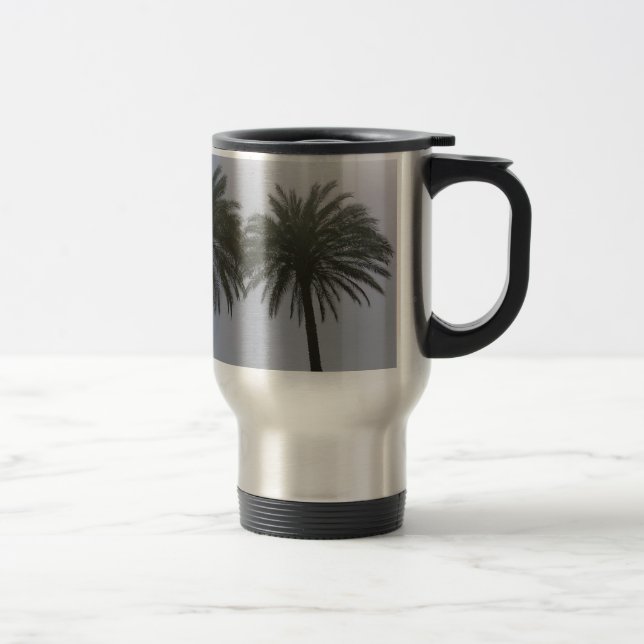 Mug De Voyage Sun Trees Egypt. (Droit)