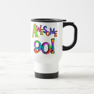 Mug De Voyage Super 90 T-shirts et Gifs Anniversaires