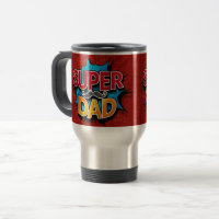 Super Papa Mustache Grunge moderne