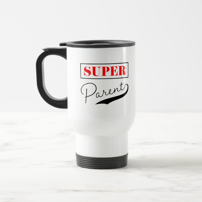 Mug De Voyage Super parent (Gauche)