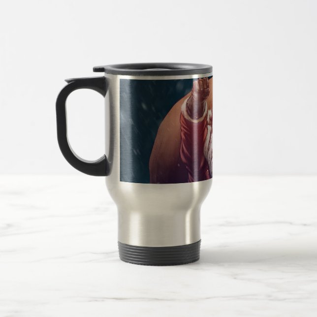 Mug De Voyage Super Père Noël (Gauche)