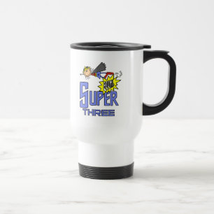 Mug De Voyage Superhero Girl 3e Anniversaire Tshirts et cadeaux