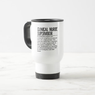 Mug De Voyage Superviseur des infirmières cliniciennes