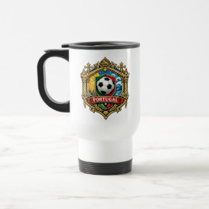 Mug De Voyage Supporter de football portugais