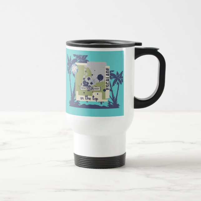 Mug De Voyage Sur les T-shirts et les cadeaux supérieurs (Droite)