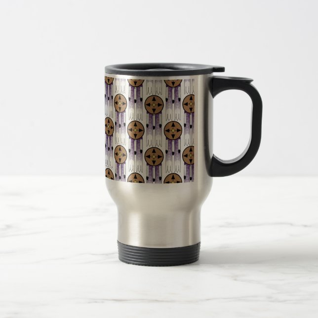 Mug De Voyage Surveillance du bouclier (Droit)
