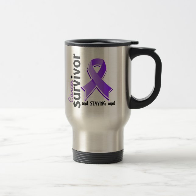 Mug De Voyage Survivant 19 de lymphogranulomatose maligne (Droit)