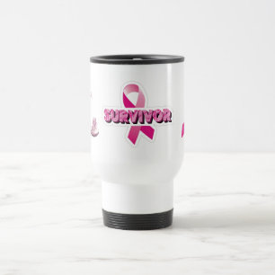 Mug De Voyage Survivant du cancer du sein