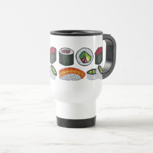 Mug De Voyage Sushi Lover Japonais Nourriture Thon épicé Rolls N