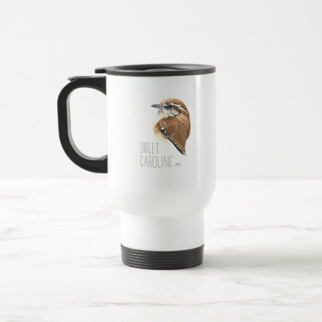 Mug De Voyage Sweet Caroline (Carolina Wren) (Gauche)