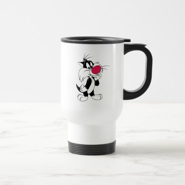 Mug De Voyage Sylvester Jr. | Pose classique (Droite)