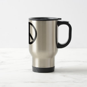 Mug De Voyage Symbole de la Campagne pour le Désarmement Nucléai