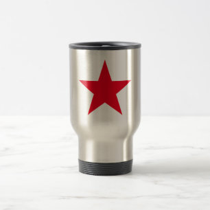 Mug De Voyage Symbole de l'Étoile rouge de l'Armée patriotique
