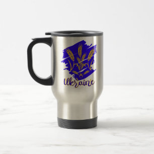 Mug De Voyage Symbole national ukrainien tryzub fait d'oreille d