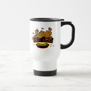 Mug De Voyage Symbole néo-chien de Scooby Doo Hot Dog
