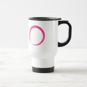 Mug De Voyage Symbole zen rose / Cercle Enso