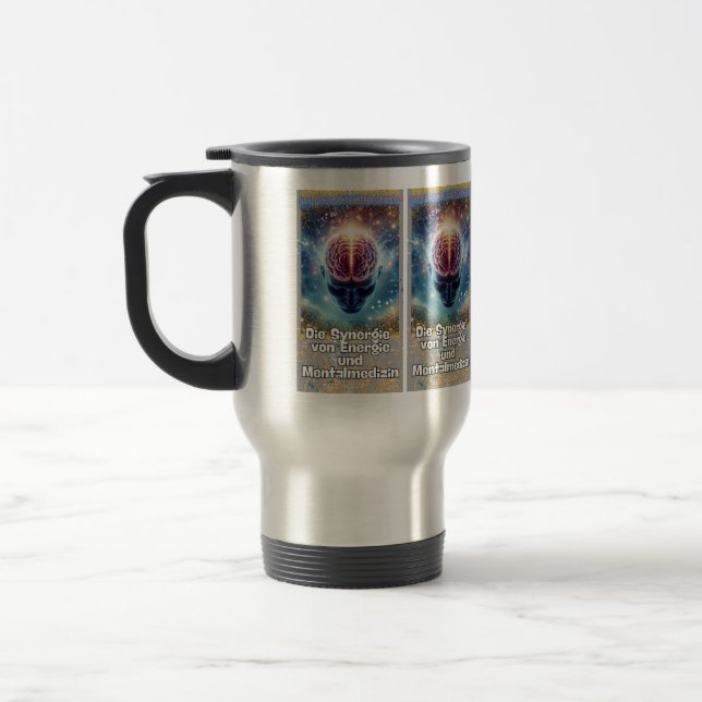 Mug De Voyage Synergie de l'énergie et de la médecine mentale (Gauche)
