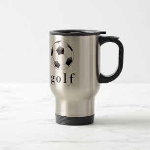 Mug De Voyage T-Shirt drôle de sport balle de football Golf