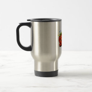 Mug De Voyage T-shirt graphique drôle pour homme avec tomate - F
