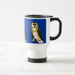 Mug De Voyage T-shirts de hibou de grange, sweat - shirts à