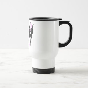 Mug De Voyage T-shirts et cadeaux de ballet de silhouette