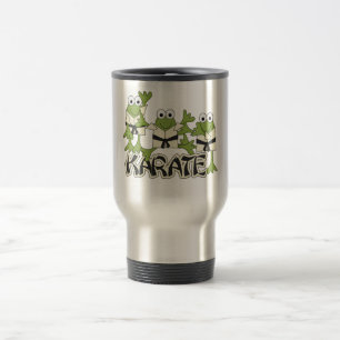 Mug De Voyage T-shirts et cadeaux de grenouilles de karaté