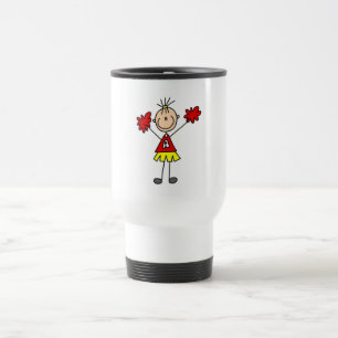 Mug De Voyage T-shirts et Cadeaux de MenEuse de main Stick Figur