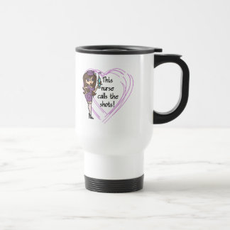 Mug De Voyage T-shirts et cadeaux d'infirmière de brune