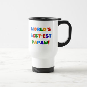 Mug De Voyage T-shirts et cadeaux lumineux de papaye de