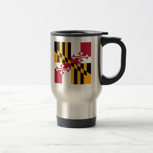 Mug De Voyage Tableau de bord du Maryland (Droit)