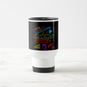 Mug De Voyage Tableau Noir Retour À L'École