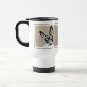 Mug De Voyage Tableau Rat Terrier - Cute Original Chien Art