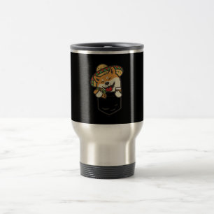 Mug De Voyage Taco Tequila, chien mexicain de Cube Pocket Shiba