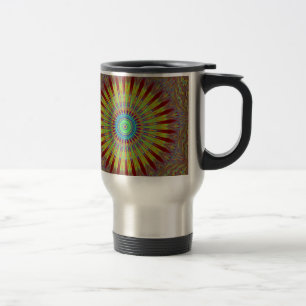 Mug De Voyage Tapis iranien motif tribal ethnique africain.jpg