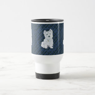 Mug De Voyage Tartan Black Watch Westie