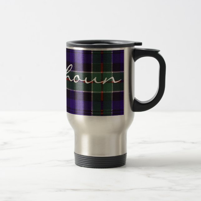 Mug De Voyage Tartan d'écossais de Colquhoun (Droit)