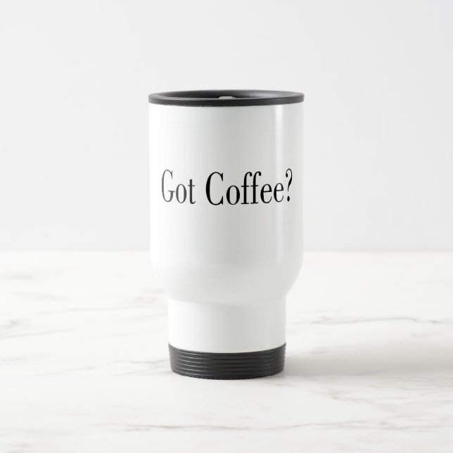 Mug De Voyage T'as du café ? (Centre)