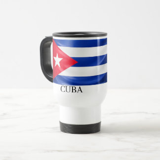 MUG DE VOYAGE TASA CON VANDERA DE CUBA
