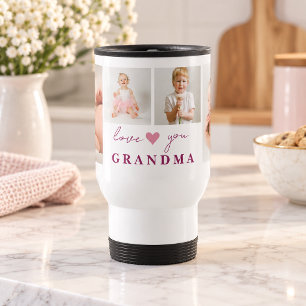 Mug De Voyage "Tasse de voyage personnalisée 'Je t'aime grand-mè