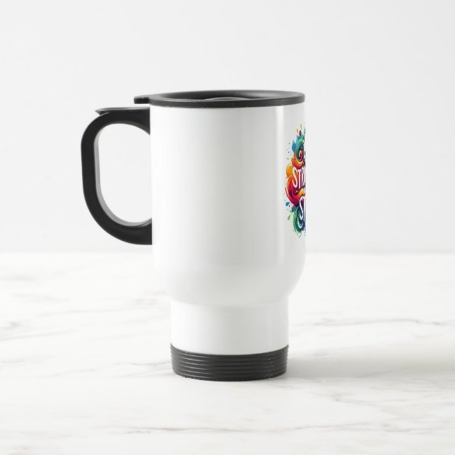 Mug De Voyage Tasse, Drôle cadeau Mug, Drôle Mug Voyage (Gauche)